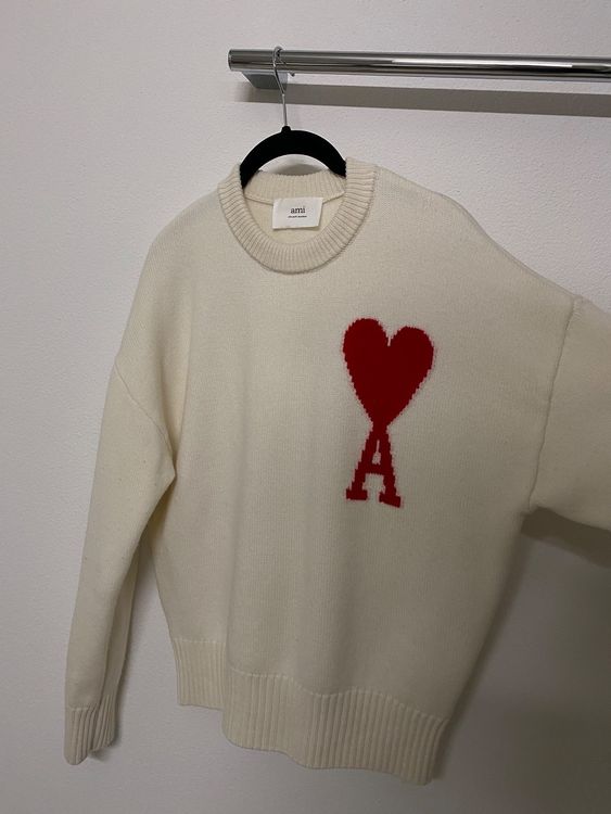 AMI PARIS Pullover weiss Kaufen auf Ricardo