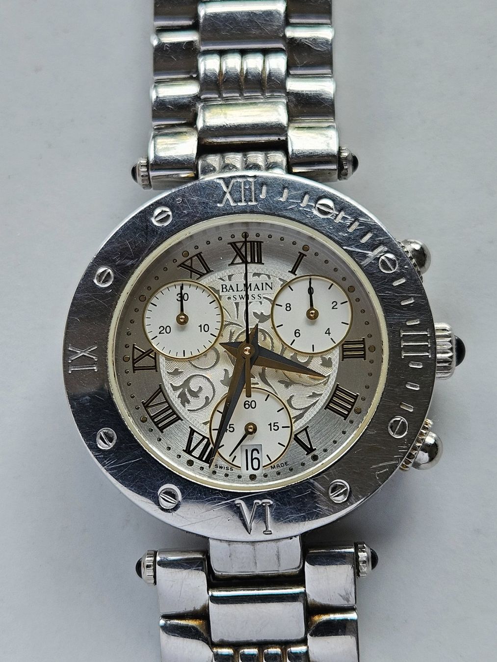 Balmain Orologi: 12 Balmain Chronograph Quartz Damenuhr – Usato da Berikon venduto da mmm21