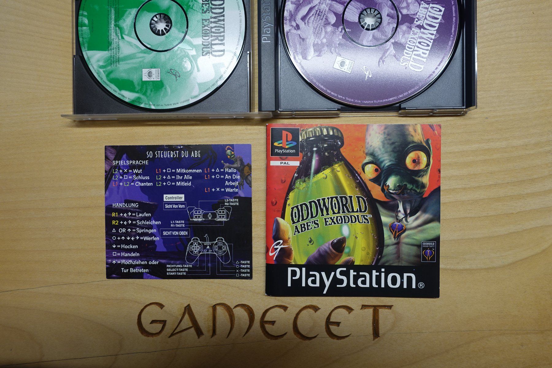Sony Spiele: Oddworld: Abe's Exoddus – Gebraucht aus Steinach von Gamecet 4