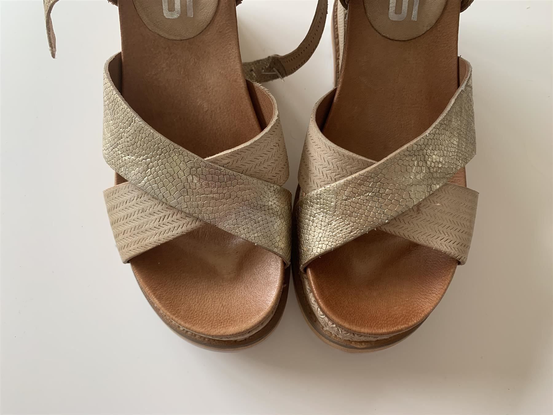Mjus Scarpe da donna: MJUS Plateau Sandalen Gr. 36 ***NEU*** – Nuovo e nell'imballaggio originale da Meiringen venduto da luanik 1