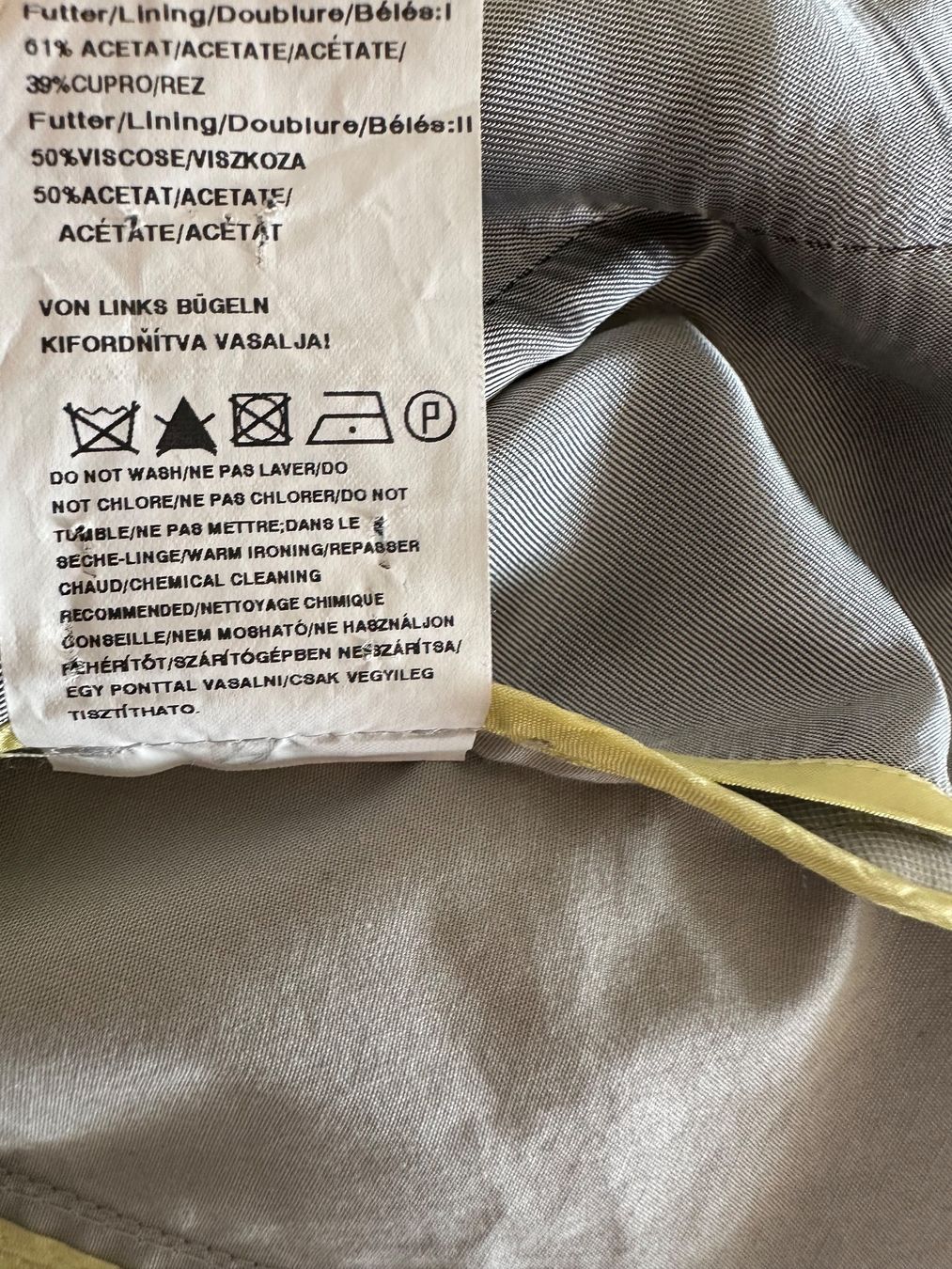Jacken: Stylischer Blazer 38, hellgrau, CINQUE, Top Zustand – Gebraucht aus Rothenburg von wer_g9fd 5