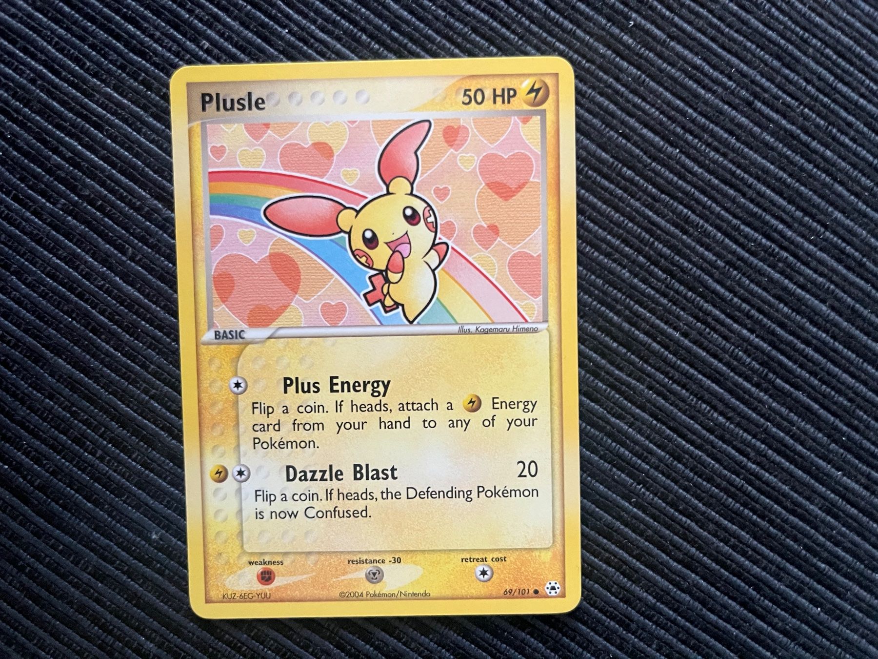 Pokémon Sammelbilder & Trading cards: Pokemon Plusle non Holo Rare EX Hidden Legends – Gebraucht aus Wabern von Collectfun