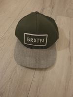 Brixton Snapback Cap olivgrün/grau verstellbar guter Zustand