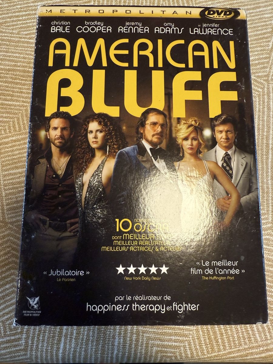 Tous les DVDs: American Bluff – D'occasion à Troinex par grigri2020