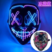 Cosmask Halloween Neon Maske Led Maske 3 Licht modus