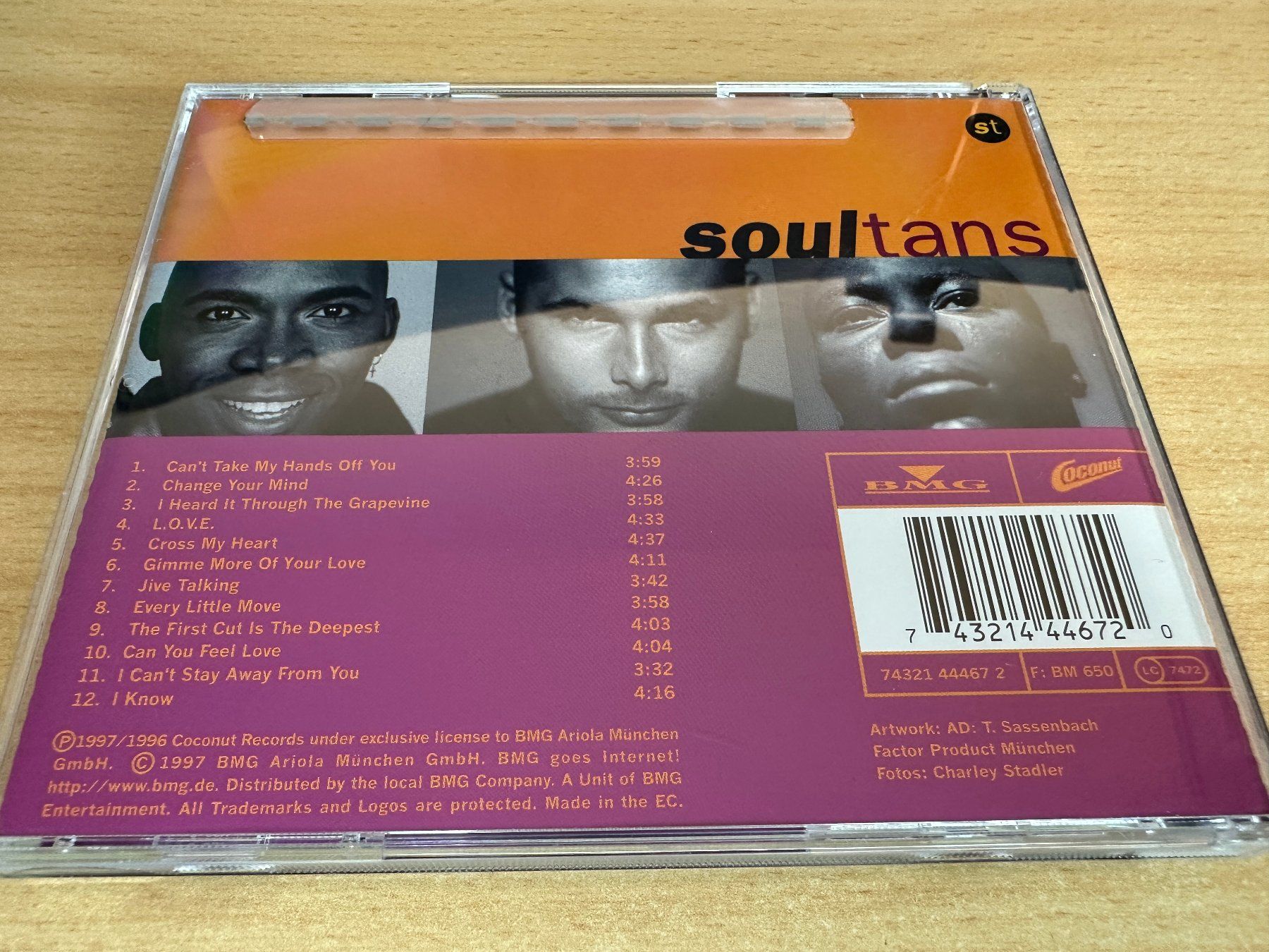 CDs: Soultans – Love, Sweat & Tears – Gebraucht aus Rikon im Tösstal von Alpenmutz 1
