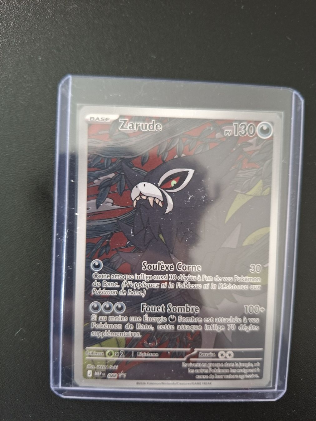 Pokémon Sammelbilder & Trading cards: Carte Zarude n°88 / Promo Méga-Evolution – Neu (gemäss Beschreibung) aus Villeneuve VD von Chris_TCG_Market