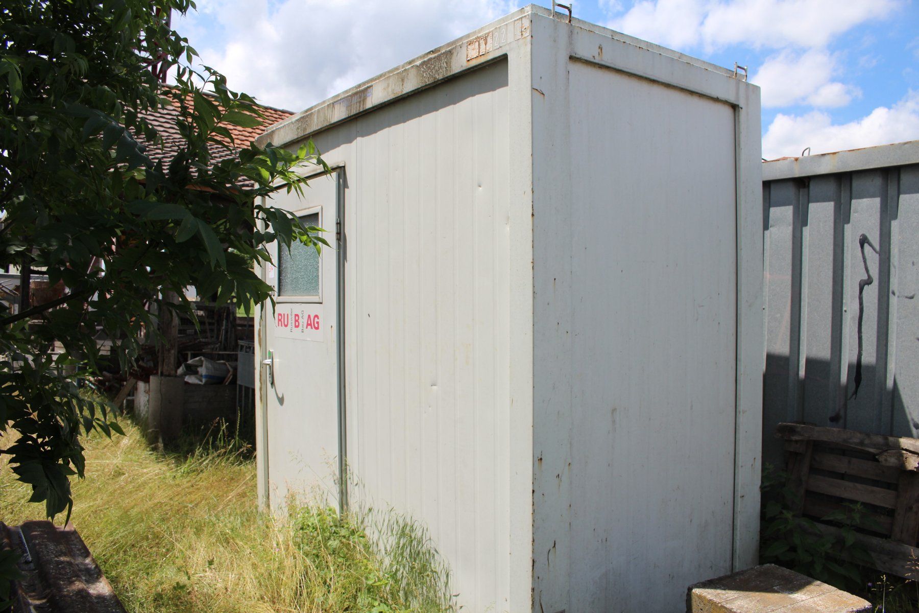 Contenitori edile: WC Container (Lot 514) 6017 Ruswil – Usato da Bäriswil venduto da WWYN-AUKTIONEN 1