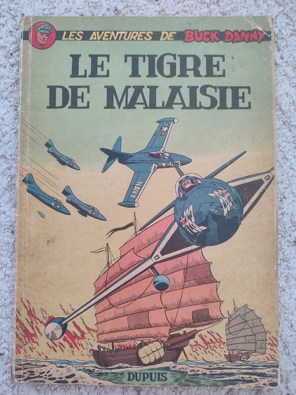 BD: Buck Danny - le tigre de Malaisie - EO - BE – D'occasion à Bougy-Villars par Vogue