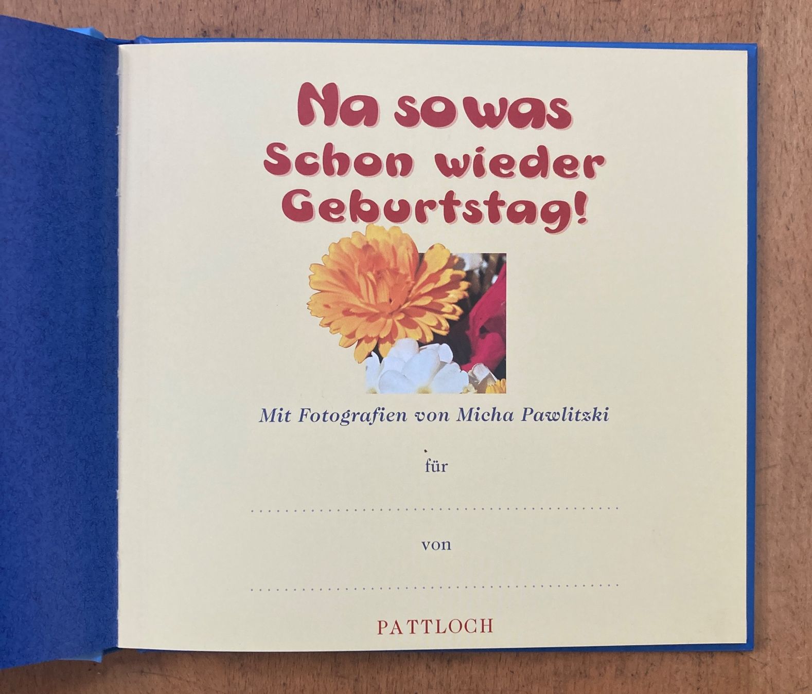 Libri: Geburtstagsbüchlein v. Pattloch – Usato da Riehen venduto da Albi2010 1