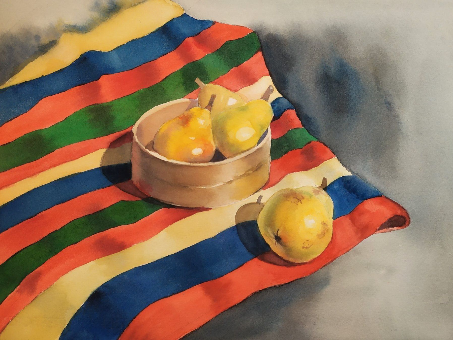 Dipinti: Aquarellmotiv mit Birnen – Nuovo (secondo la descrizione) da Inwil venduto da mm70