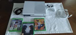 Xbox One S inklusive 3 Spiele / Guter Zustand