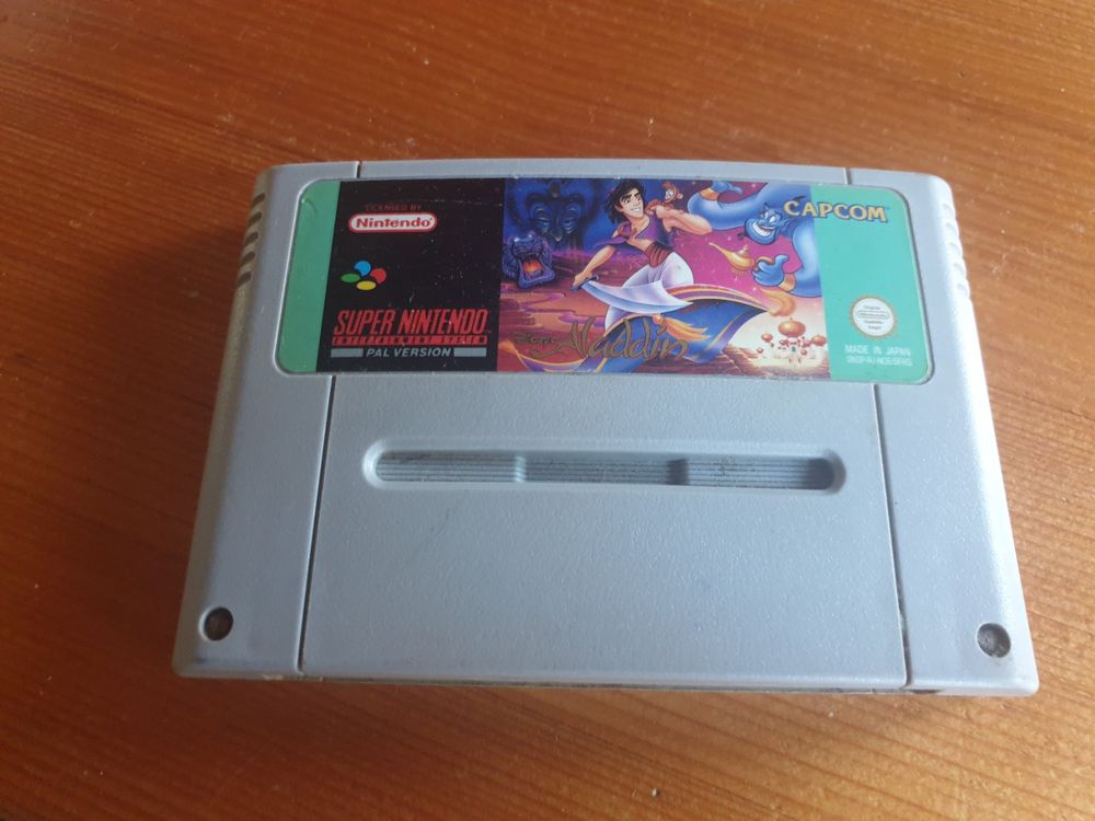 Disney Aladdin - Super Nintendo SNES - Pal (pas testé) (Defekt) in ...