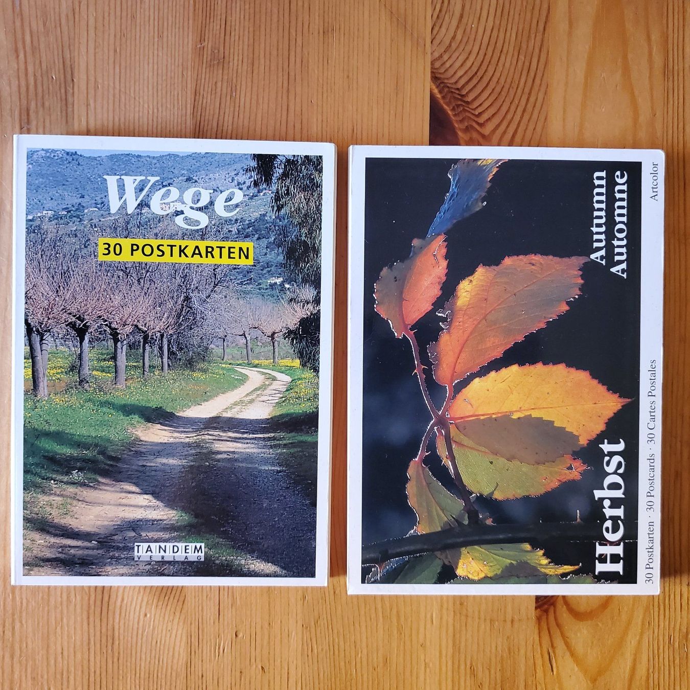 Livres: Postkartenbücher Herbst & Wege - 41 wunderschöne Postkarten – D'occasion à Zürich par BornInQueensland