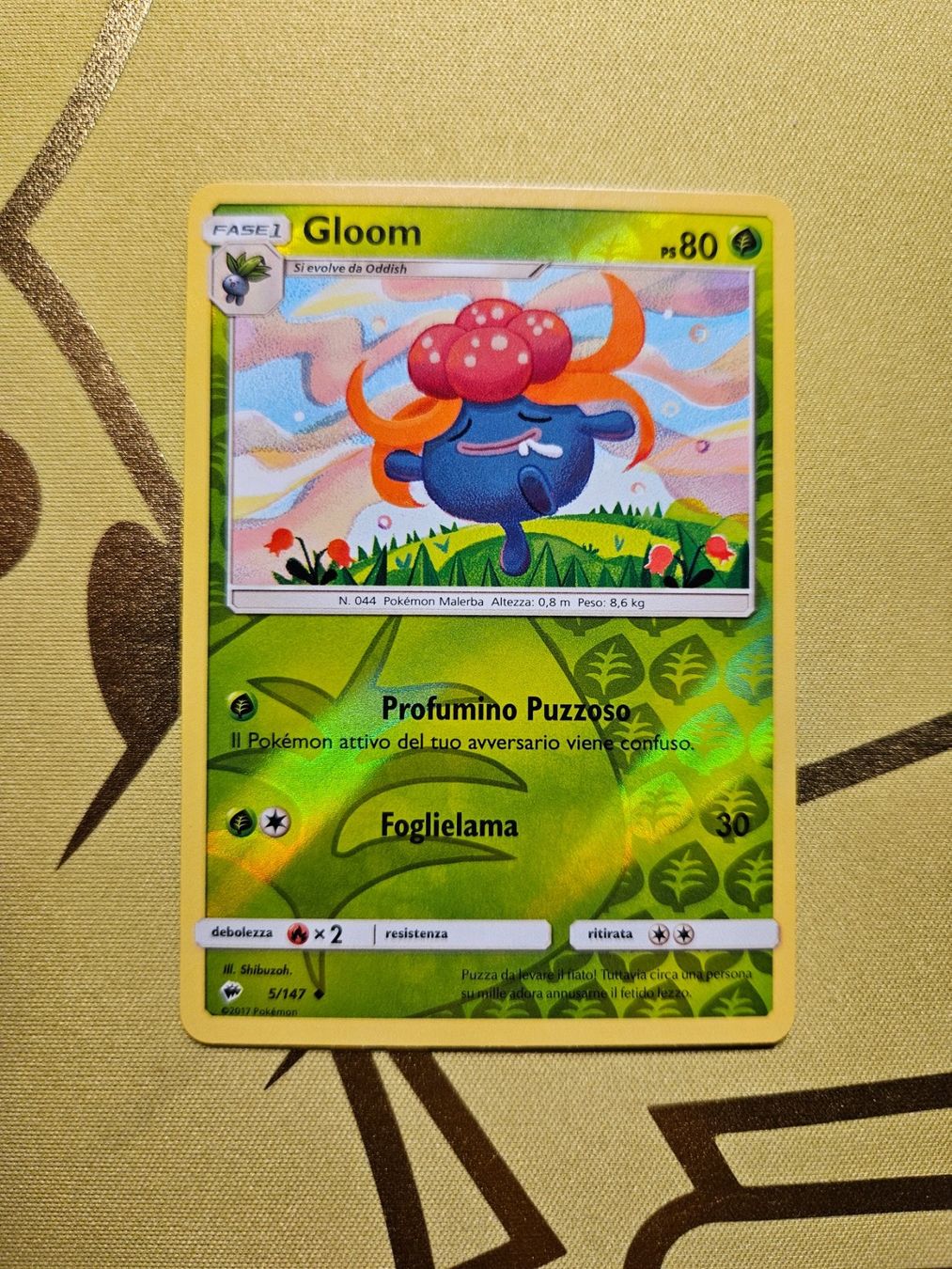 Pokémon Carte collezionabili: Burning Shardows - Gloom – Usato da Bellinzona venduto da Pokemarco