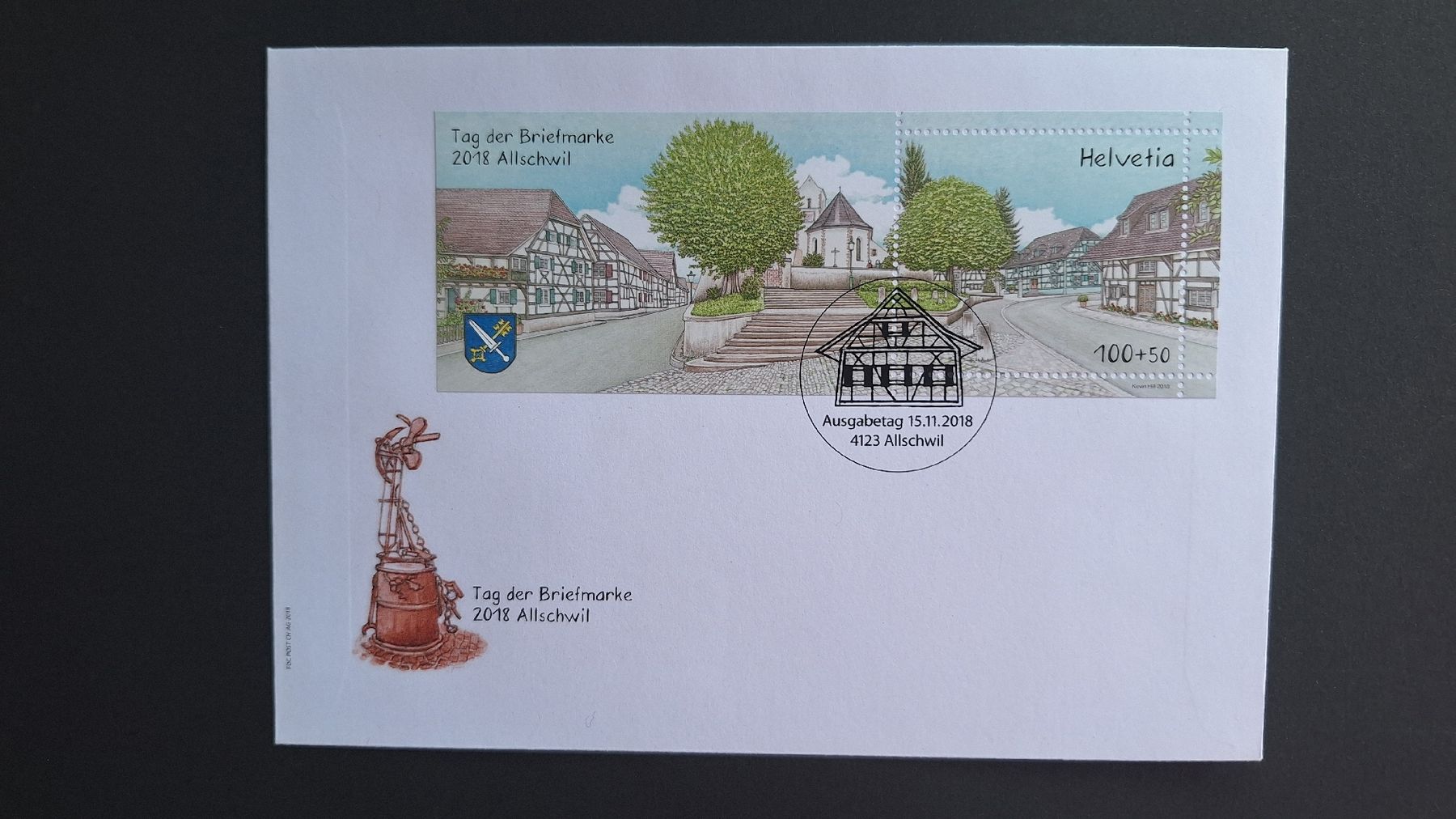 Tutti i francobolli: 2018,Nr.W118,Block FDC – Nuovo (secondo la descrizione) da Pratteln venduto da walti-6060