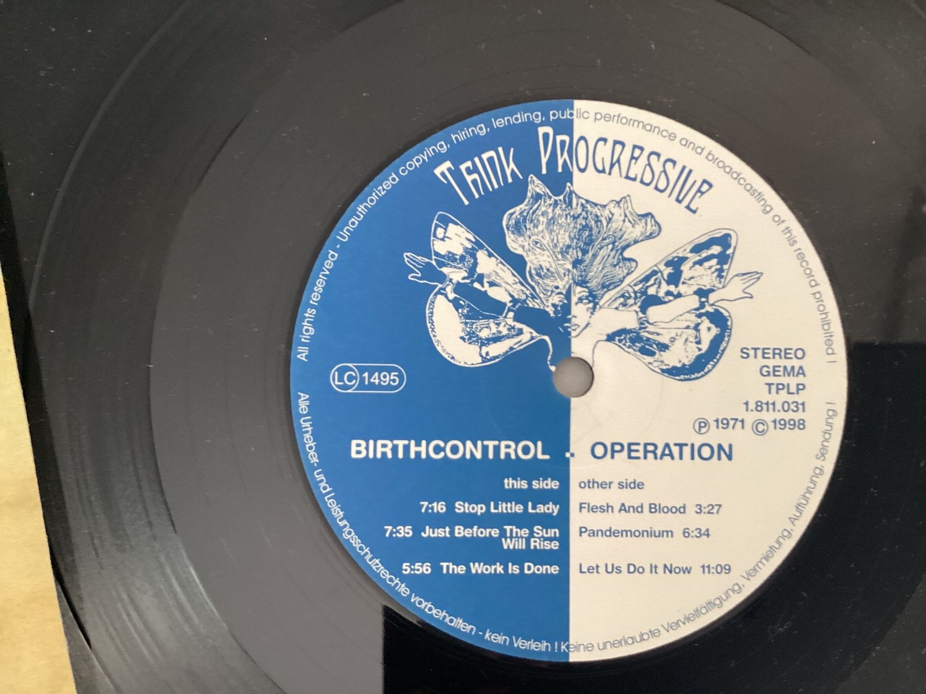 Vinyles: Birth Control LP - Operation – D'occasion à Gutenswil par Hamzian 2