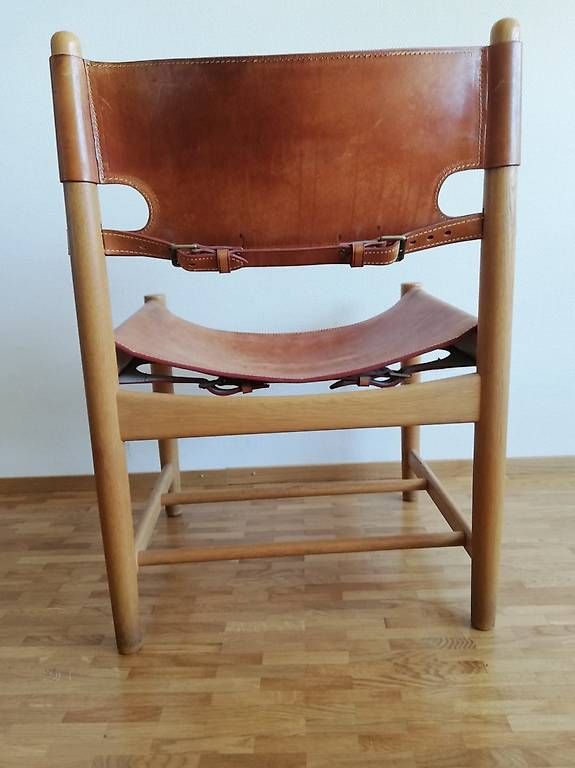 Sedie: Vintage Safari Sessel 70er Eiche Sattelleder – Usato da Rüschlikon venduto da Dedeh 2