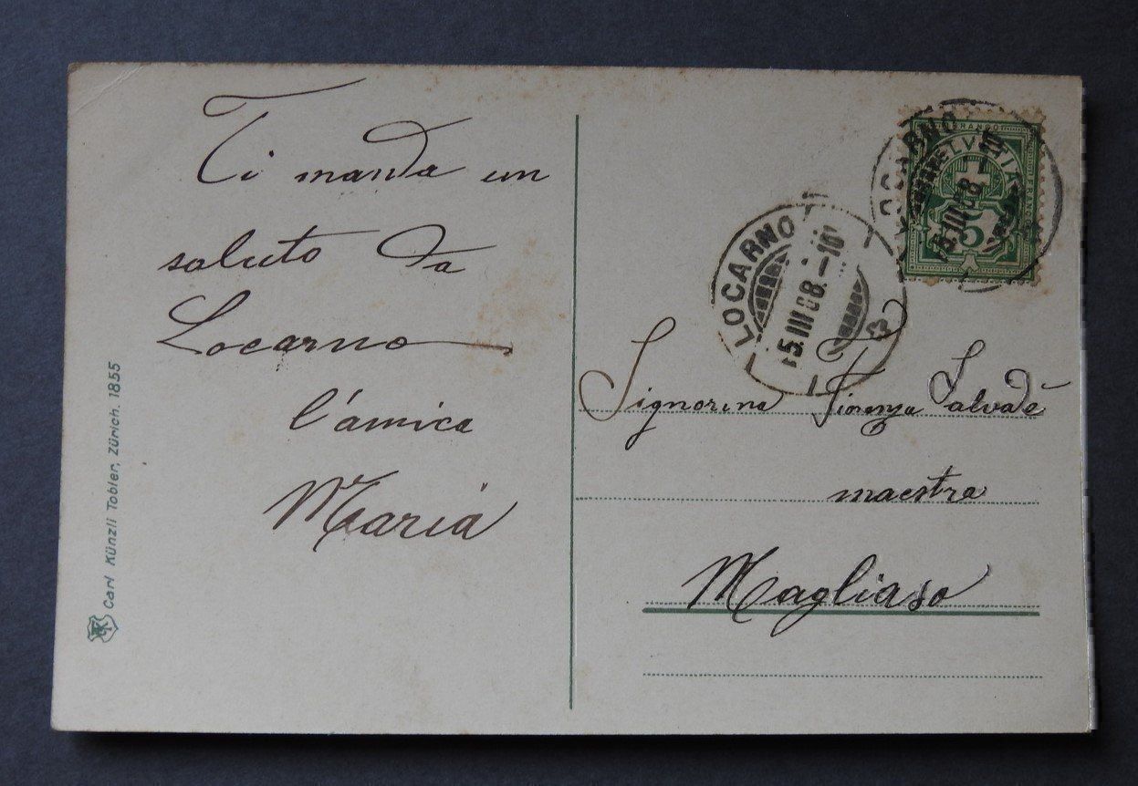 Cartoline postali: Schöne AK Locarno Ti  !! – Usato da Rain venduto da 999-800-K 1