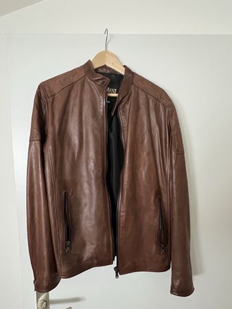 Herren Lederjacke Sabani braun Grösse 48 guter Zustand