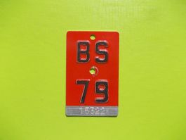 Velonummer / Fahrradnummer BS 79