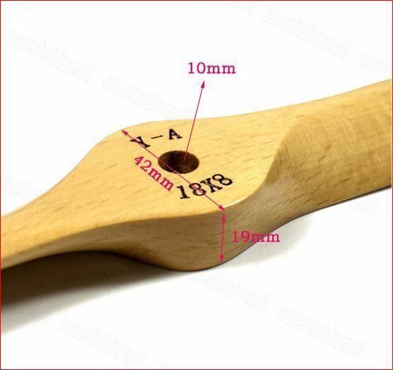 Modellismo RC: Propeller aus Holz – Nuovo e nell'imballaggio originale da Burgdorf venduto da XJ6 3