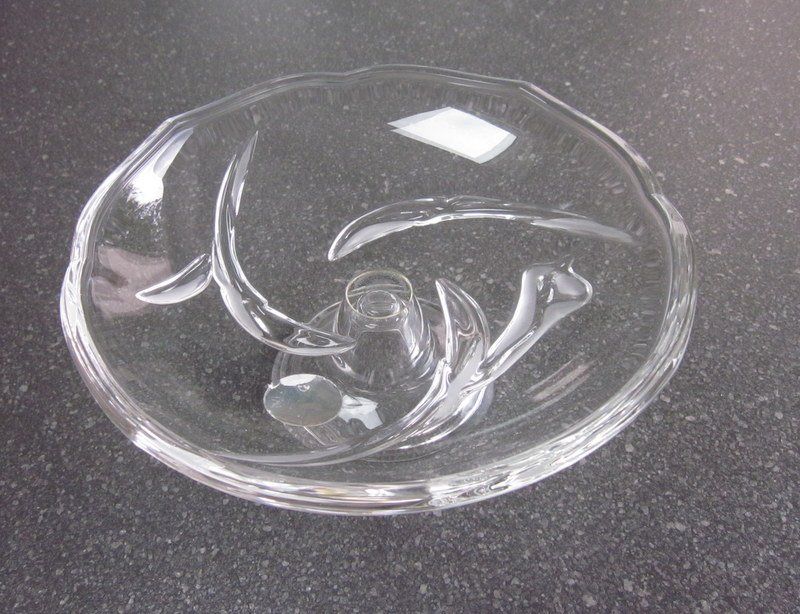 Ciotole: Dekorative Glas Sockelschale, Tafelaufsatz – Usato da Bischofszell venduto da raika 6