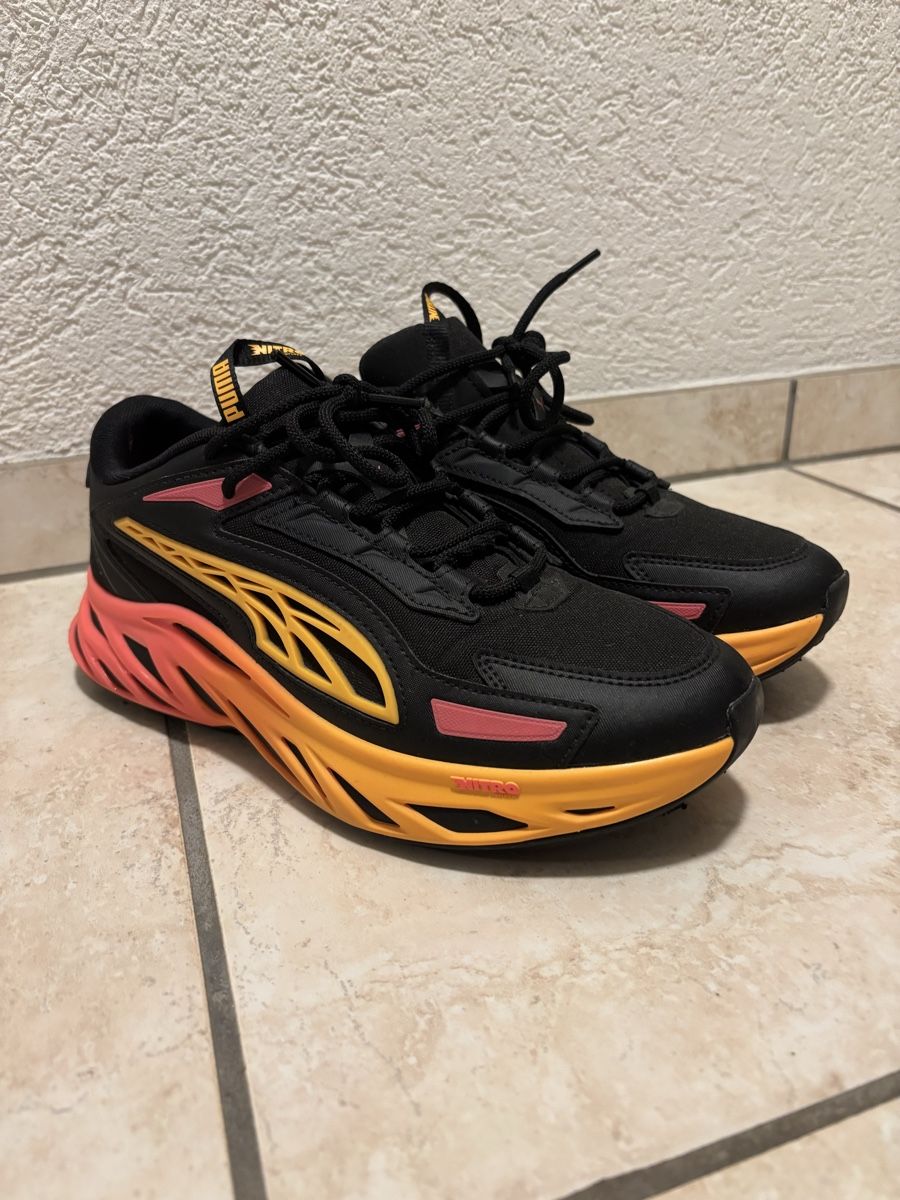 Puma Scarpe da uomo: Puma Nitro Exotek Fire Glow Schuhe – Usato da Niederdorf venduto da Kopretina