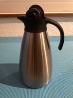 Kanne  1.5 l aus Chromstahl für heissen Tee oder Kaffee