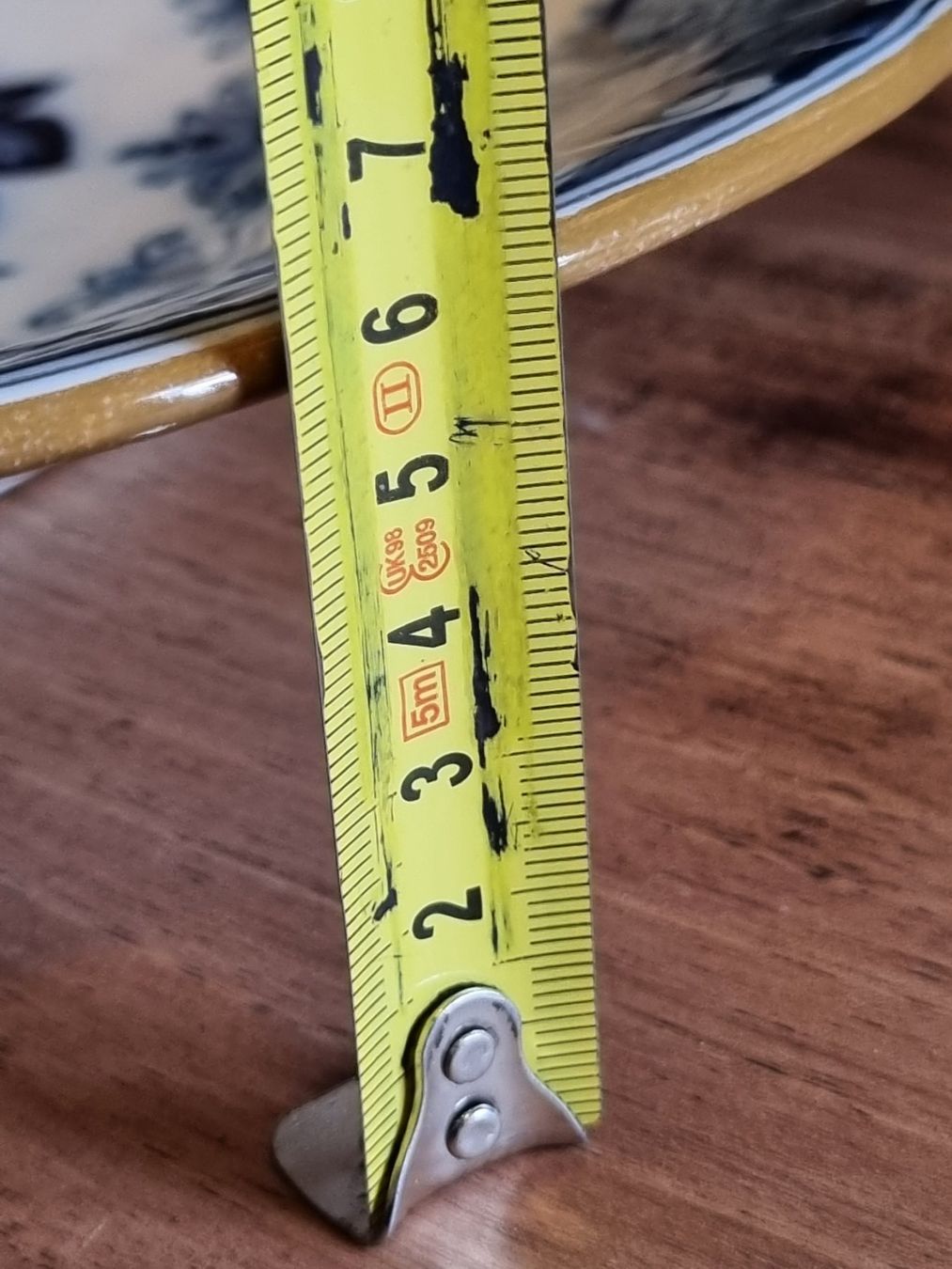 Teller: Tichelaar Makkum Delft Blau Wandteller 36 cm – Gebraucht aus Scharnachtal von devin03 4