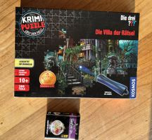 Die drei ??? Krimi Puzzle + Story Cards - Top Zustand!
