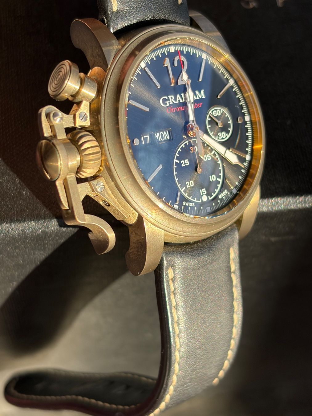 Graham Montres: GRAHAM CHRONOFIGHTER BRONZE VINTAGE – D'occasion à Rütihof par elcheffe81 5