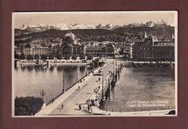 LUZERN - Seebrücke - Bahnhof