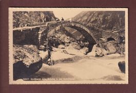 Gotthard - ALTE BRÜCKE in der Schöllenen
