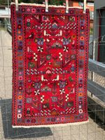 Hamadan 120x80cm Teppich handgeknüpft sauber