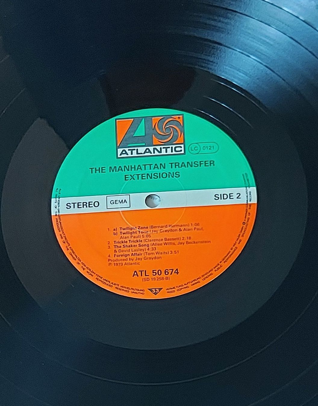 Schallplatten: LP - THE MANHATTAN TRANSFER - EXTENSIONS – Gebraucht aus Steckborn von Quo7 2