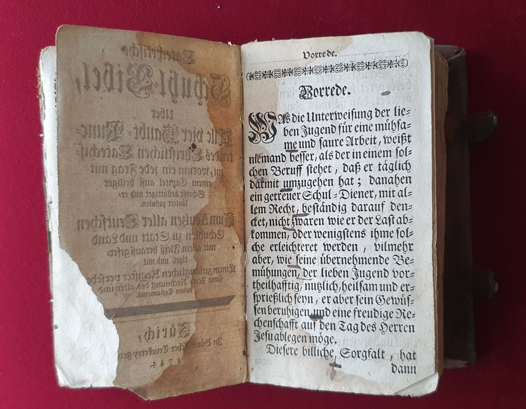 Libri: Antike Schuhl - Bibel 1744 – Usato da Kreuzlingen venduto da Rschweiz1 4