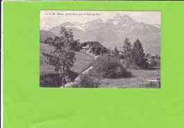 Villars. Chalet Rosemont et Dent du Midi