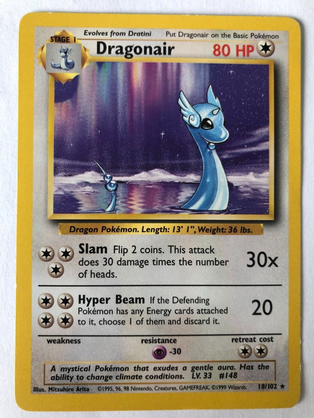Pokémon Carte collezionabili: Dragonair - Base Set - Pokemon – Usato da Nussbaumen AG venduto da Bika-Shop