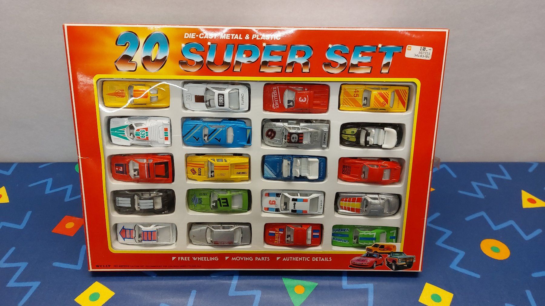 Welly Modellautos: 2x das 20 SUPER SET von WELLY – Neu (gemäss Beschreibung) aus Dornach von Lok-Service-56 2