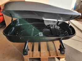 Dachbox Nevada 450 lt mit Gamaparts Dachträger