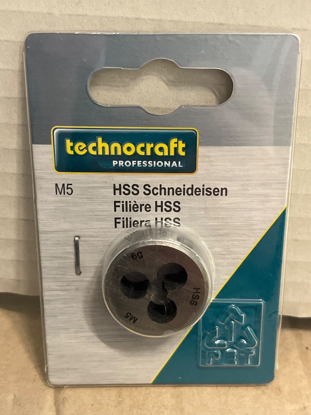 Technocraft Tutti gli attrezzi: Technocraft HSS Schneideisen M5 – Nuovo e nell'imballaggio originale da Tann venduto da Mad_less