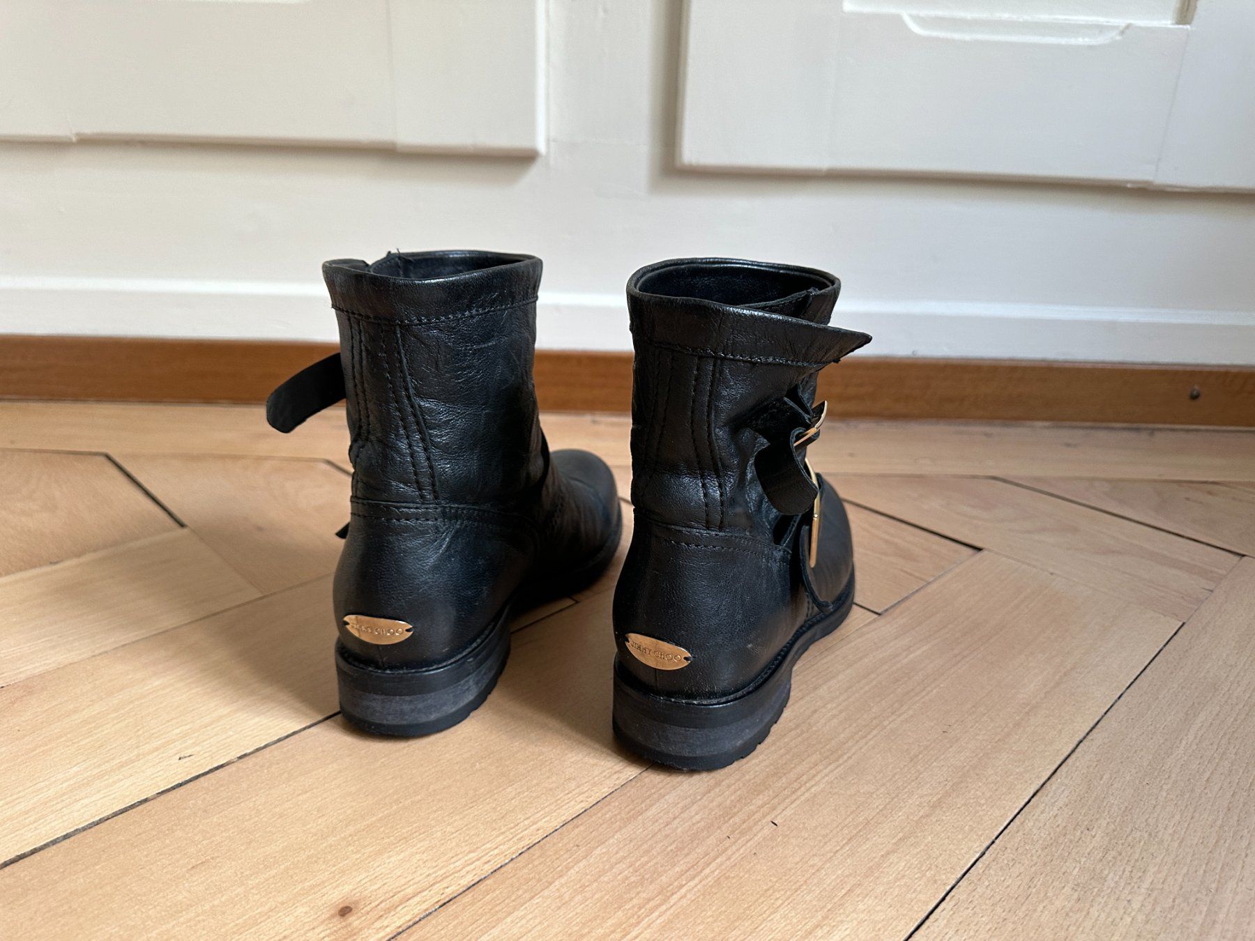 Jimmy Choo Scarpe da donna: JIMMY CHOO - Leder Stiefelette schwarz 34.5 – Usato da Zürich venduto da Diazaio 2