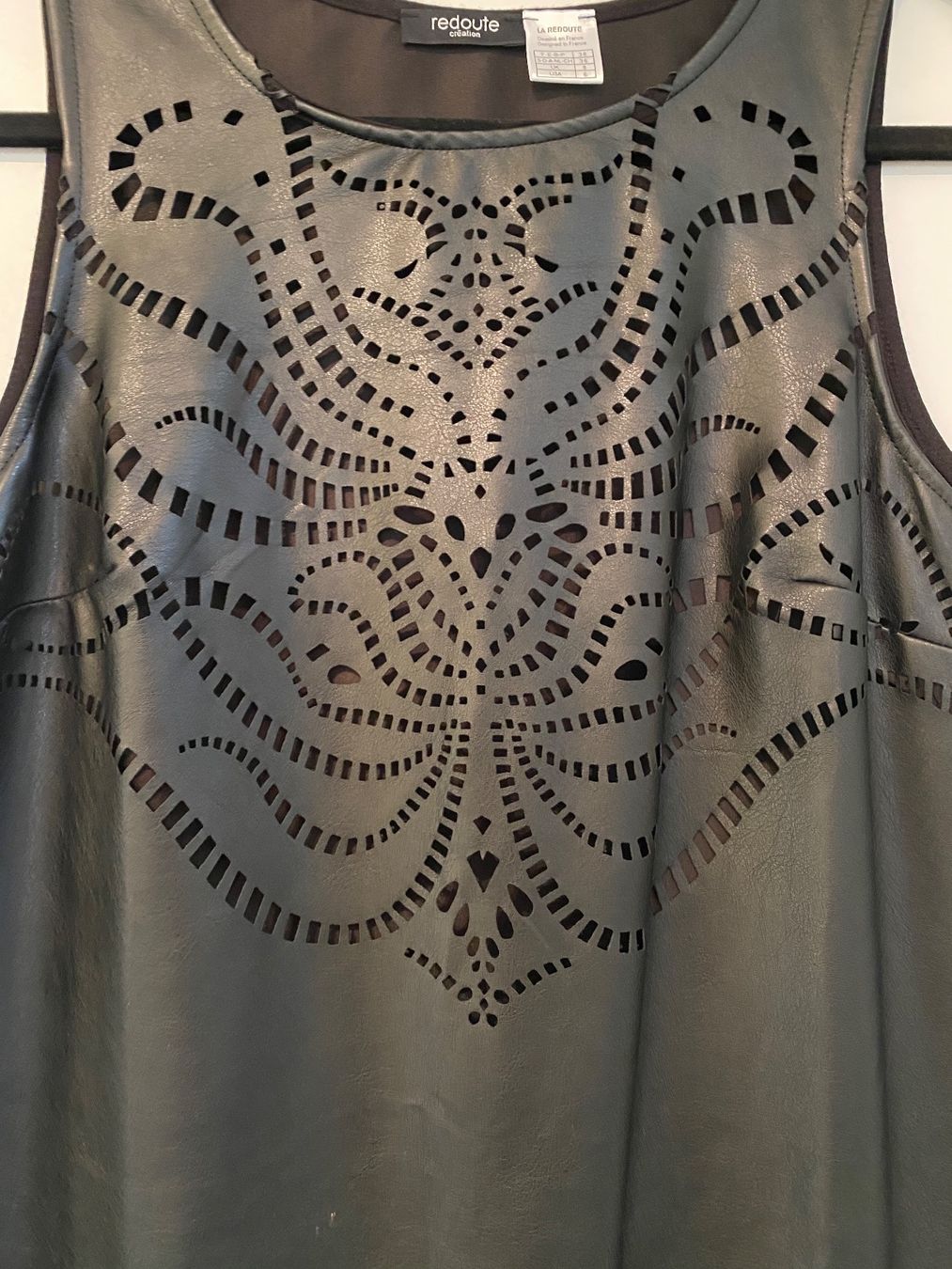 La Redoute Vestiti: Kunstleder-Kleid, Gr. 36, schwarz – Usato da Hittnau venduto da Birdie68 1