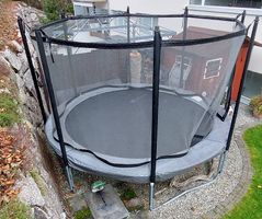 Trampolin Titan, 4m, fast neues Fangnetz