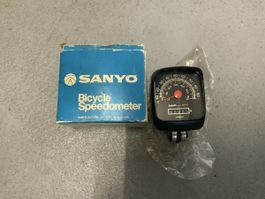 SANYO Fahrrad Tacho / Speedometer - Vintage Rarität!