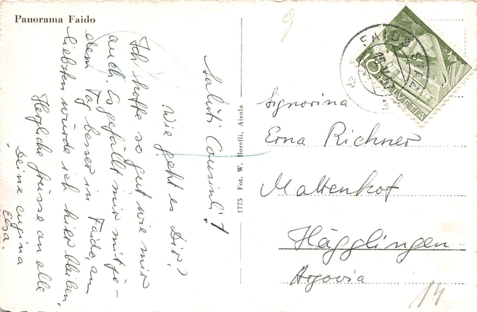 Cartes postales: Faido Leventina – D'occasion à Biasca par Blenio71 1