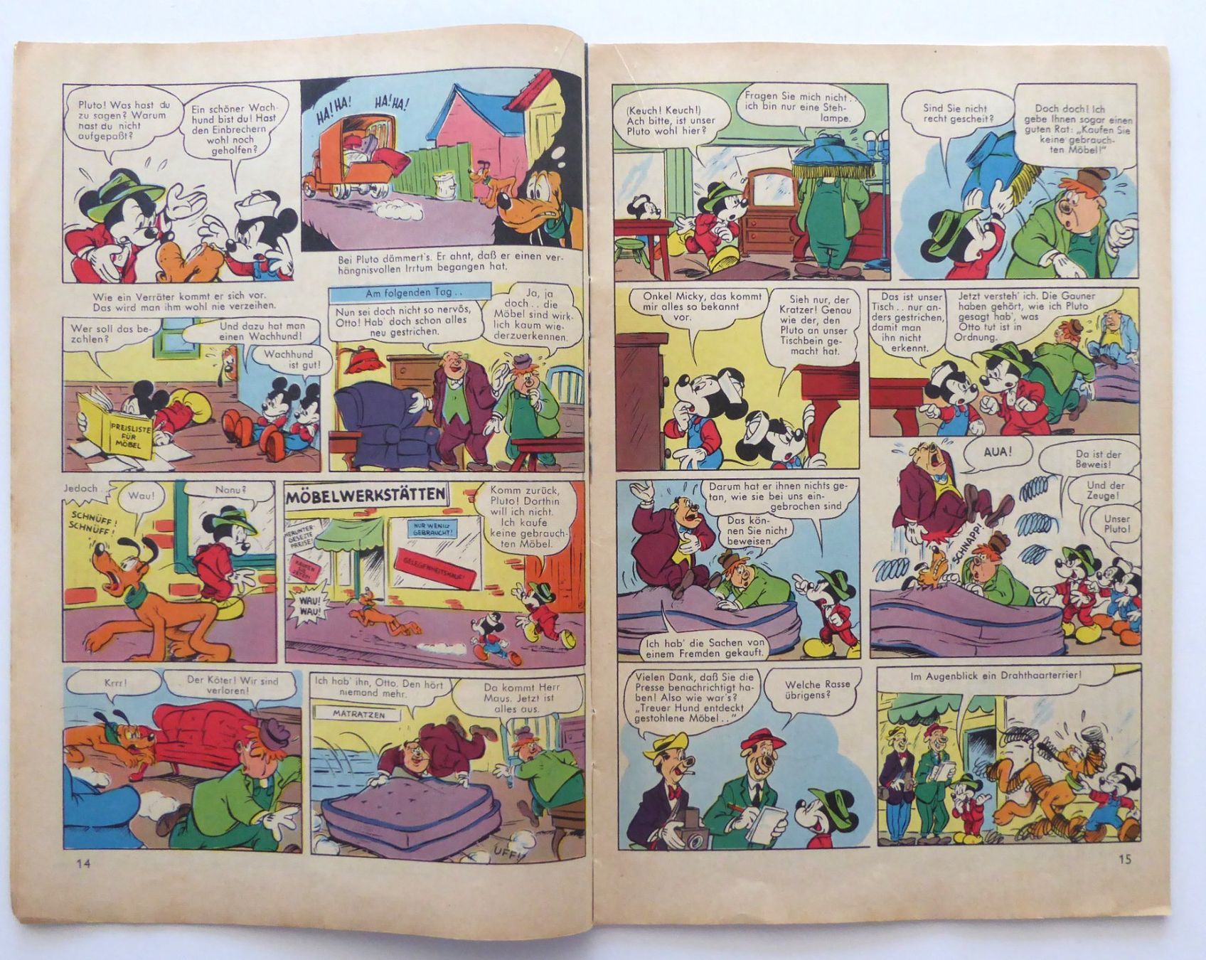 Fumetti: WD Micky Maus Heft Nr. 2 vom Januar 1957 – Usato da Aesch BL venduto da Kauri1 3