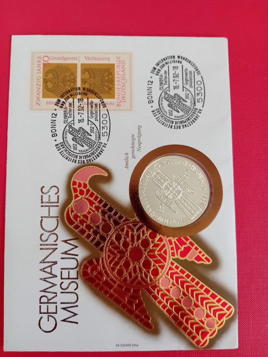 Tutti le monete: Numisbrief mit Silbermuenze Deutschland – Nuovo (secondo la descrizione) da Muralto venduto da Alex1912
