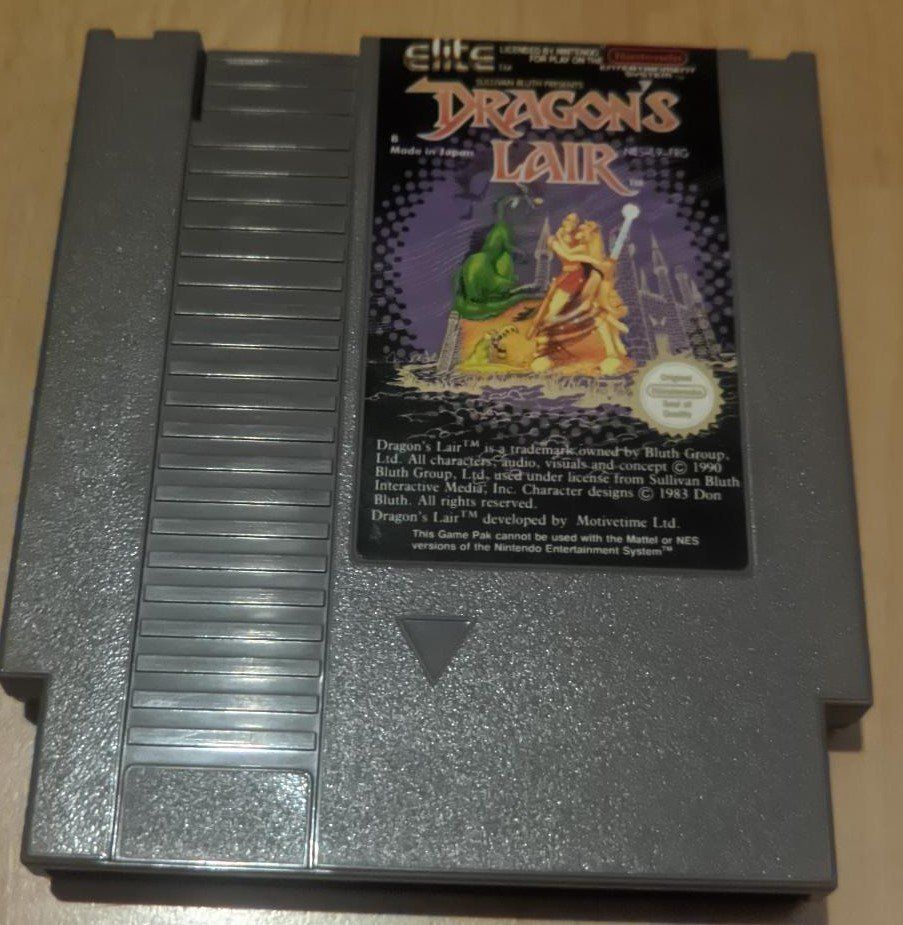 Nintendo Giochi: Dragon’s Lair NES Game – Usato da Eyholz venduto da mix_cyx9